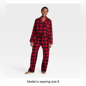 Target wondershop women’s plaid flannel pajama set